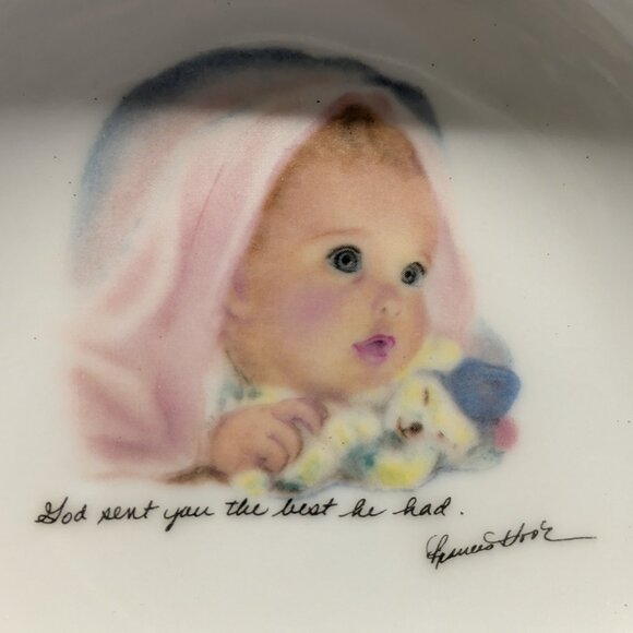 Vintage 1984 Baby's First Gift Set - Bowl, Cup, Tumbler & Pin Box - Picture 12 of 15